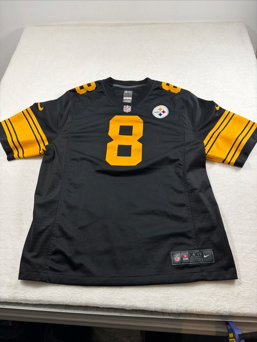 NFL Nike Black Team Jersey Patch Detail